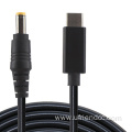 USB-3.1 to DC 5521/5525 20/15/9/5V PD Charging Cable